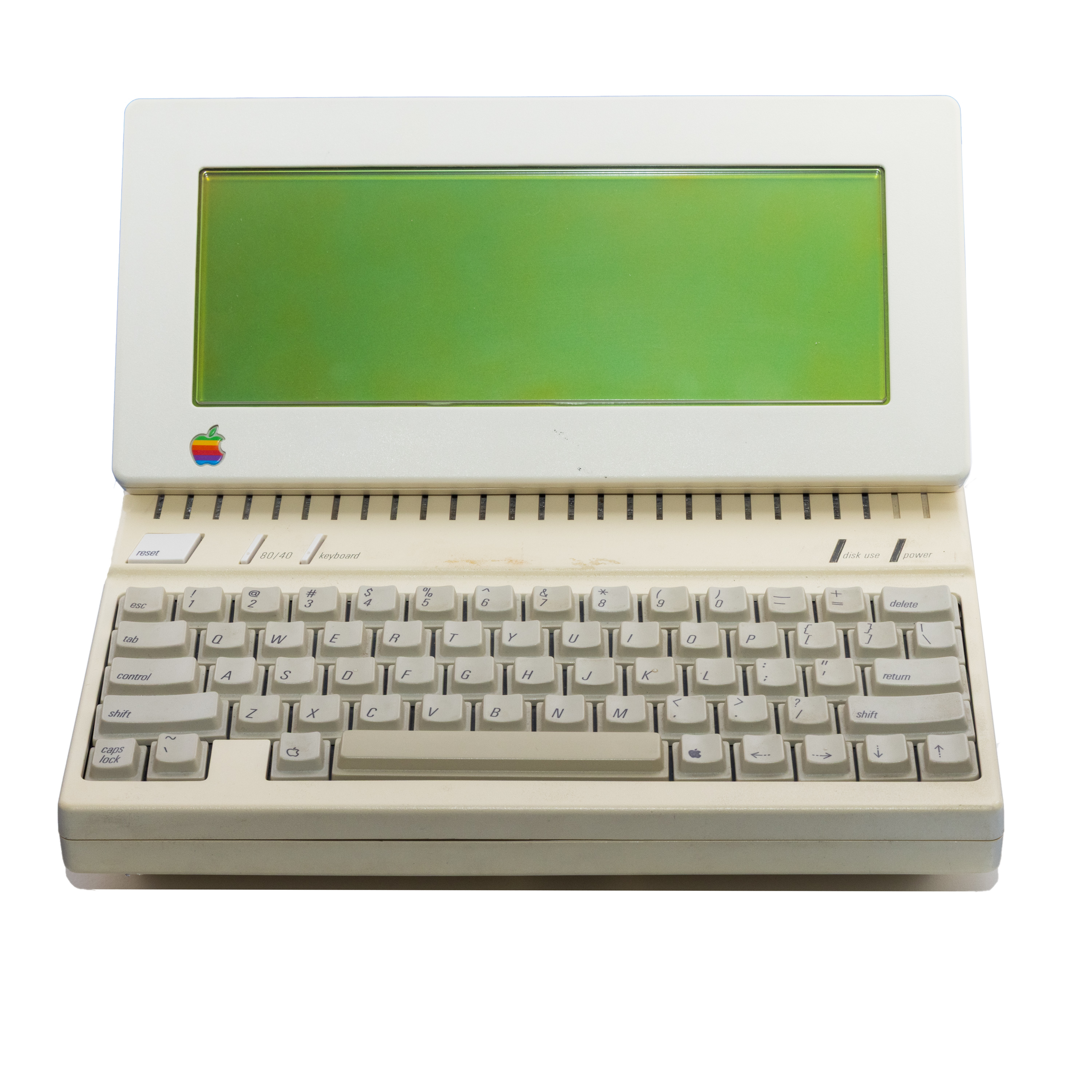 Apple IIc with flat panel display prototype