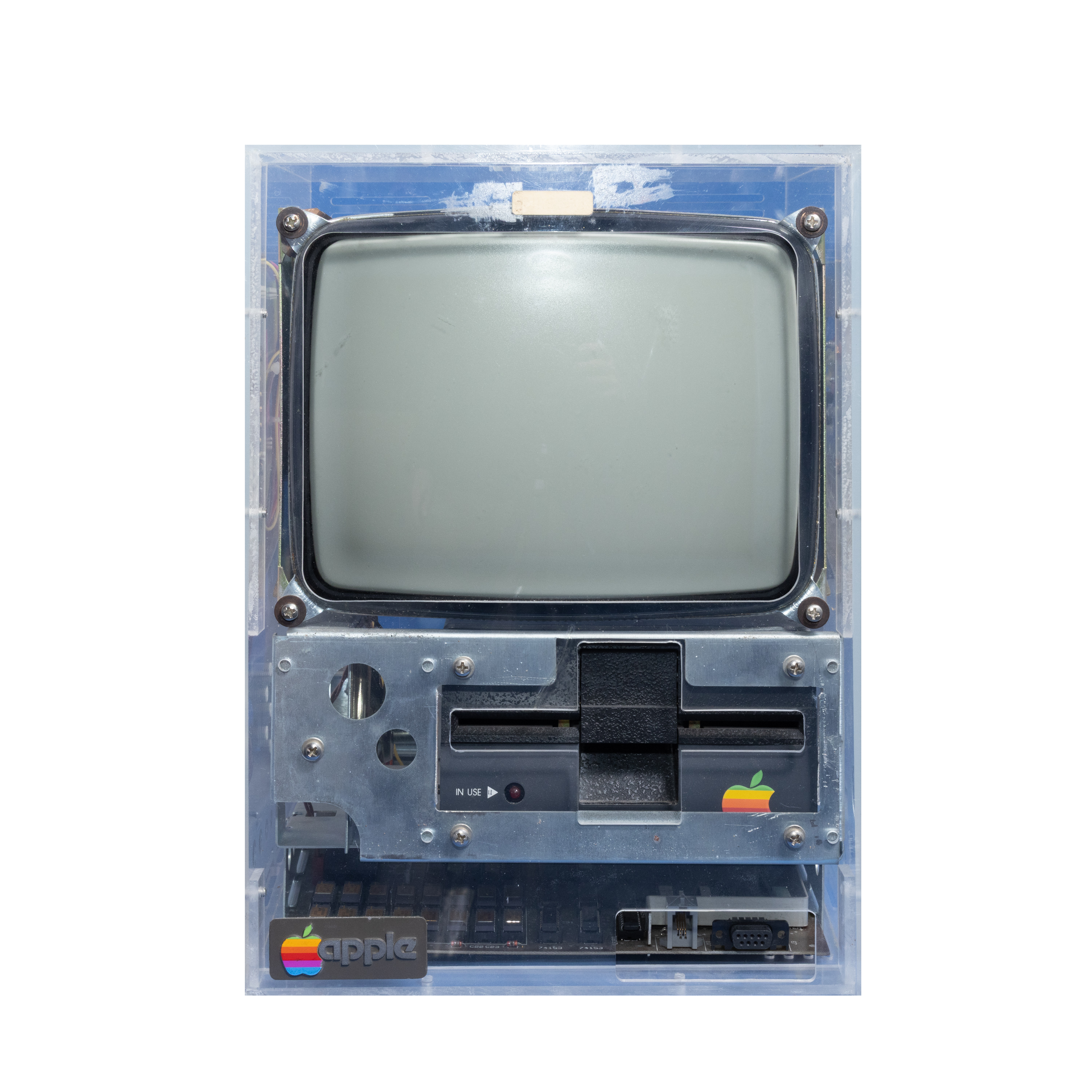 Macintosh prototype in clear case