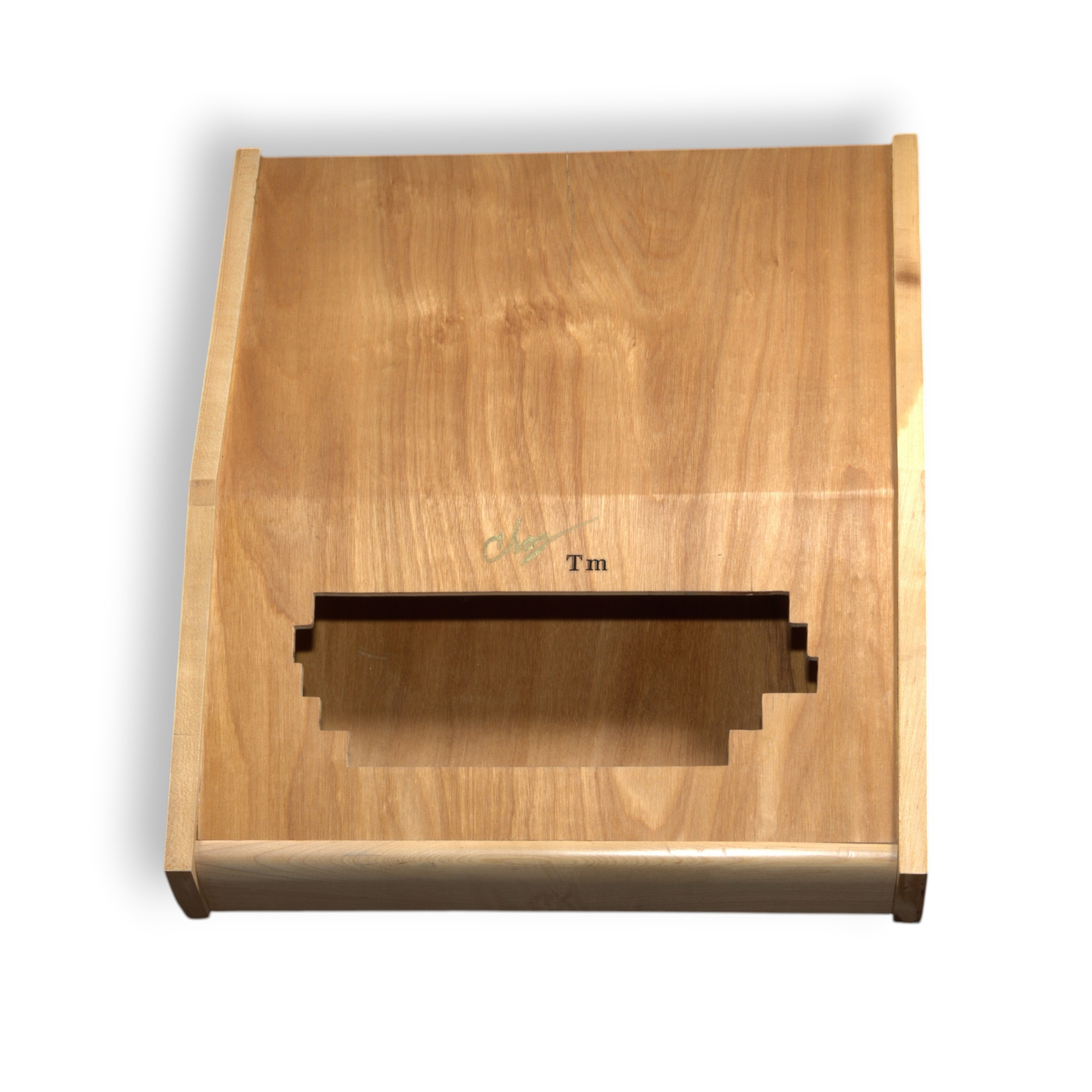 Apple I wooden case, Loan of Charles Pfister, L001.2025.01